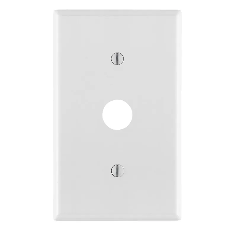 Leviton 88037 P730-W Standard 1-Gang Wallplate Replacement