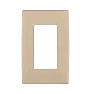 Leviton REWP1-DT Renu 1G Wallplate Power Standard