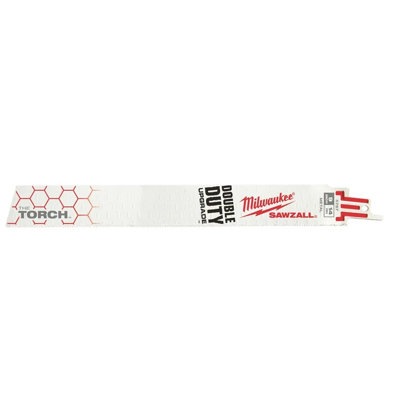 Milwaukee 48-00-8784 Torch™ Sawzall® Reciprocating Saw Blade, 6 Inch L, 1 Inch W (25 Each)