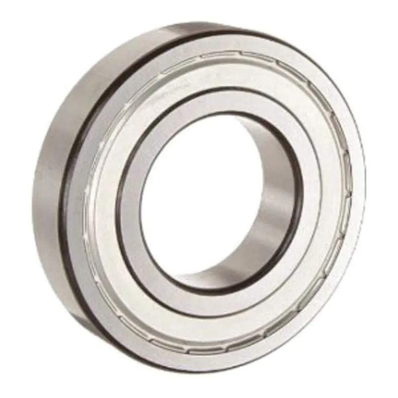 SKF 6318-2Z Single Row Deep Groove Radial Ball Bearing, 90 mm Bore x 190 mm OD x 43 mm W, Double Shield, Pressed Steel Cage