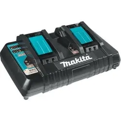 Makita DC18RD Power Tool Battery Charger, Rapid Optimum, Dual Port, 14.4 to 18 Volt
