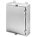 Hoffman A24H2008SS6LP Wall-Mount Enclosure Type 4x Stainless Steel 24 H x 20 W x 8 D
