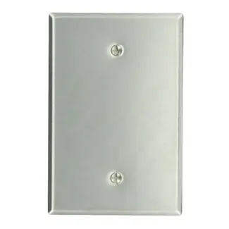 Leviton 84114-40 SO13-N Oversized Blank Wallplate 1 Gang
