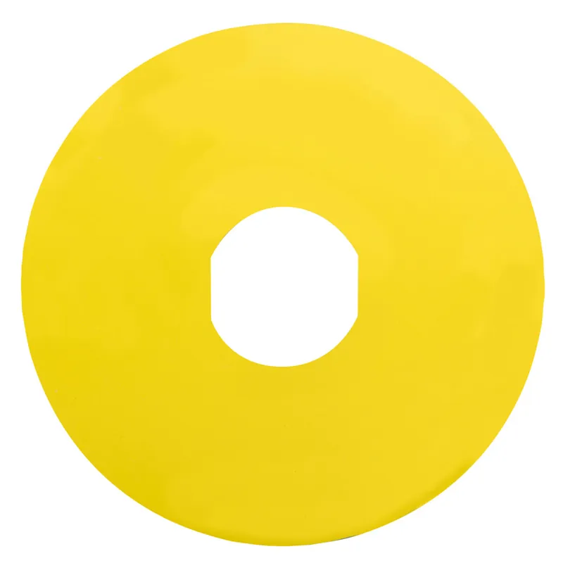 Schneider Electric ZBY8101 Blank Legend Harmony XB4 Harmony XB5 Yellow 90mm Replacement MPN