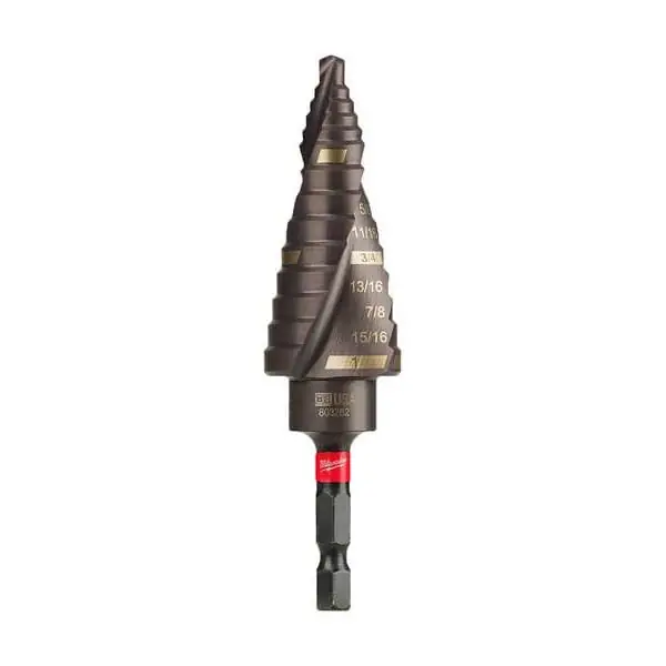 Milwaukee 48-89-9248 Shockwave Impact Duty Step Bit #8 1/8 - 1