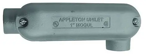 Appleton BUB200-A 2 Aluminum Ub Mogul Unilet (Body Cover & Gasket)