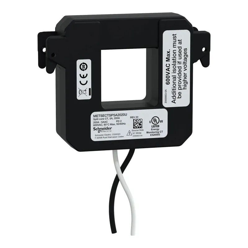 Schneider Electric METSECTSP5A2040U Split Core Current Transformer 400A 5A Output
