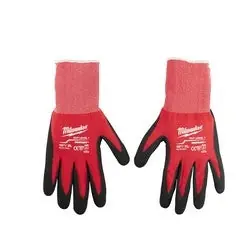 Milwaukee 48228903B 12 Pk Cut 1 Dipped Gloves - XL