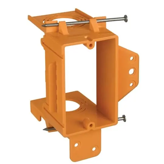 CARLON SC100A One-Gang Low-Voltage Bracket 3/4, 1, 1-1/4
