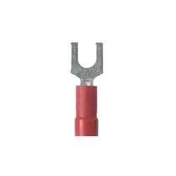 Panduit EV18-10FB-Q StrongHold Fork Terminal Red Pack