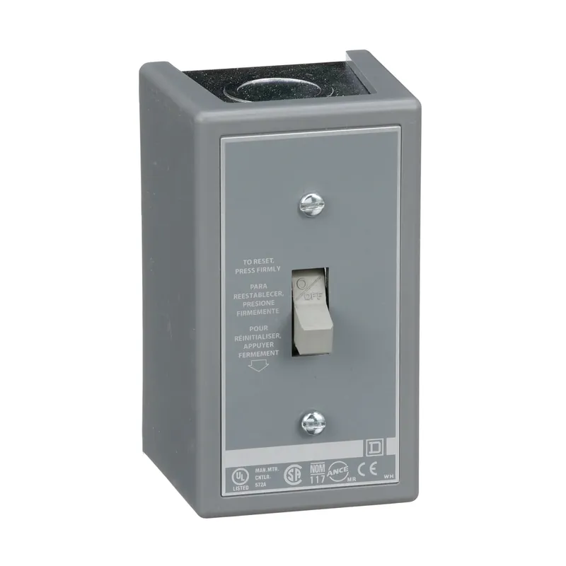 Square D 2510FG5 Manual Starter 16 Amp 1 HP 1 Pole NEMA 1
