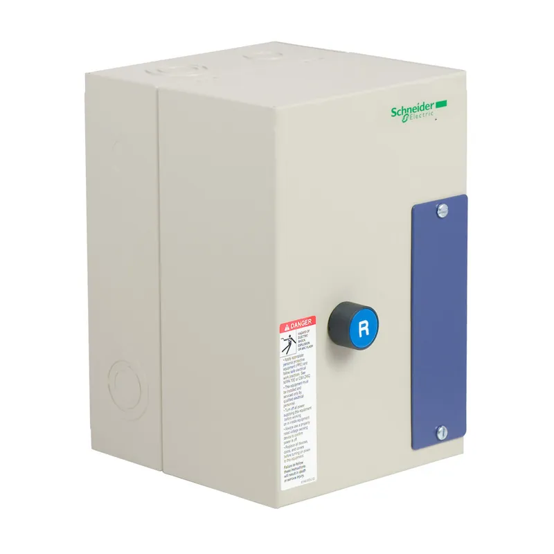 Schneider Electric LE1D093A62OT70 Full Voltage Non-Reversing Starter TeSys D, 3 pole, Type 1, 9A, 480VAC Coil