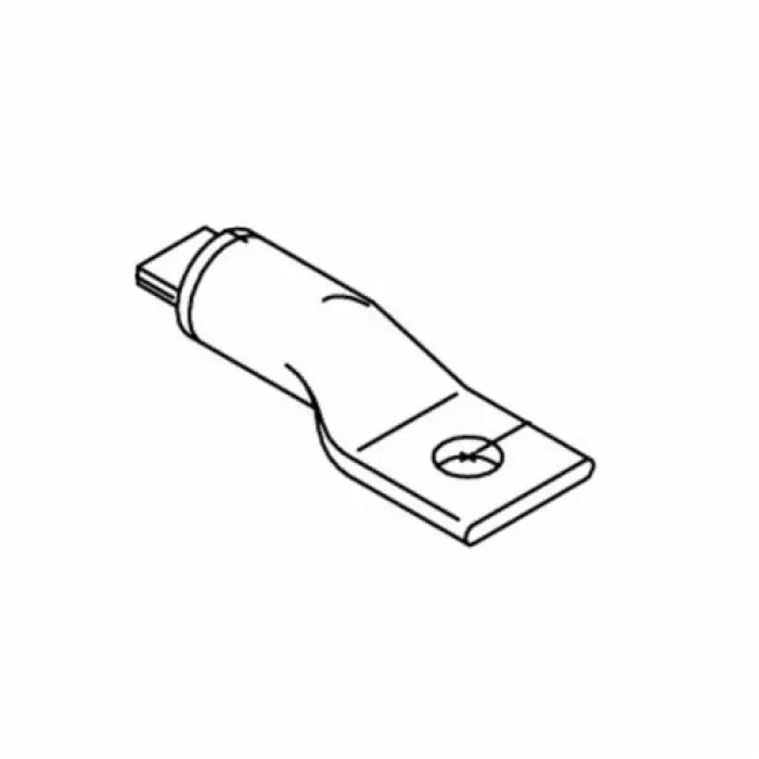 Scotchlok 31036 1-Hole Corrosion-Resistant Compression Lug 35 kV 2/0 AWG Copper Conductor
