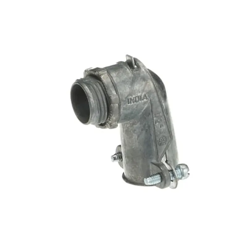 Steel City XC291 Connector Non-Insulated 90 Degree Clamp-Type Size 1/2 Inch Clamping Range 0.65 Inch - 1.00 Inch Length 2.08 Inch Replacement MPN