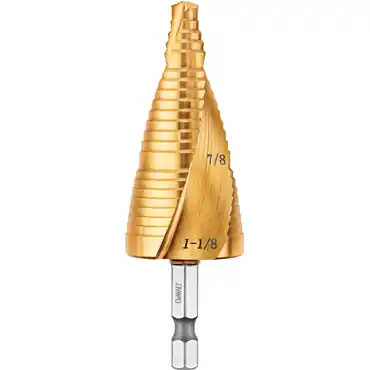 DeWalt DWA1789IR Impact Ready Step Drill Bit 7/8 to 1-1/8 Inch