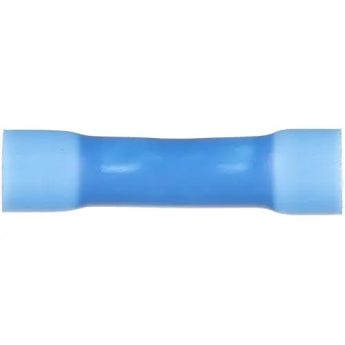 Panduit BSV14X-L Vinyl Insulated Butt Splice 14-16 AWG PK50 Blue