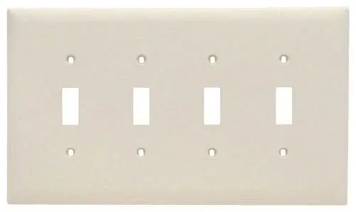 Pass & Seymour TPJ4LA Wall Plate Power Jumbo