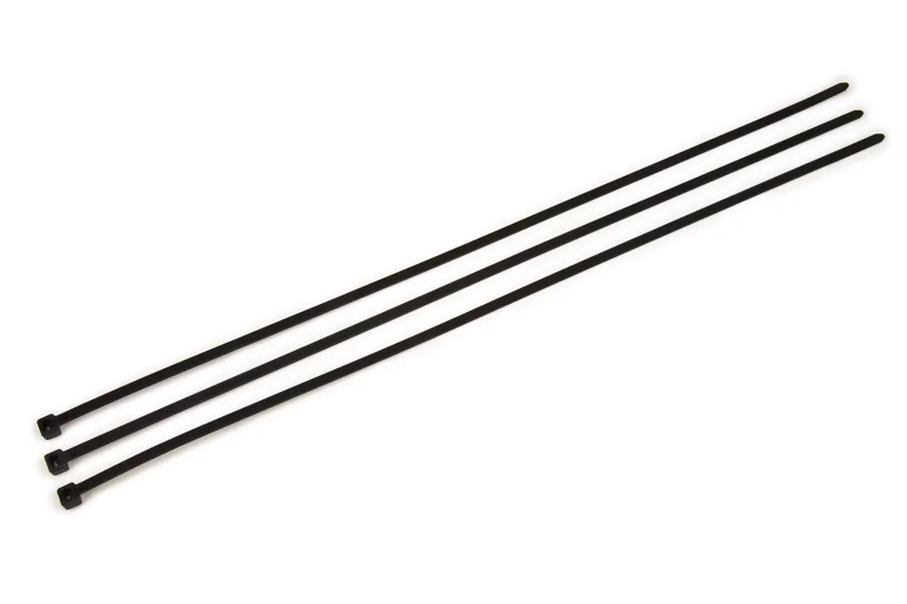 3M CT15BK120-C 15 Inch Black 120 lb Cable Tie - 100/Bag
