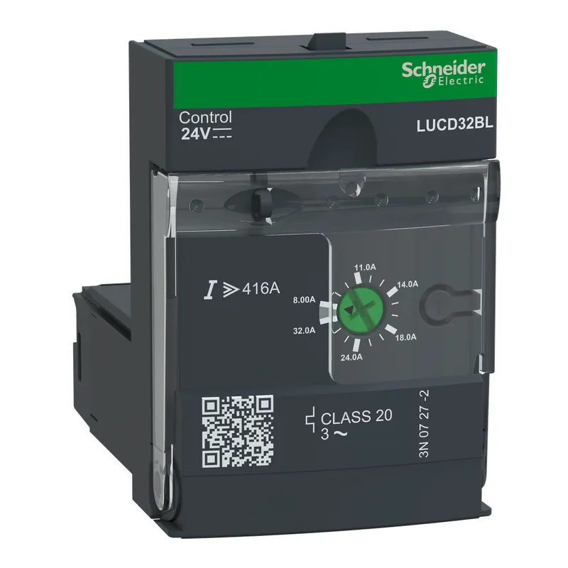 Schneider Electric LUCD32BL Square D 24 VDC 8 to 32 Amp 3-Phase Class 20 Thermal Motor Starter