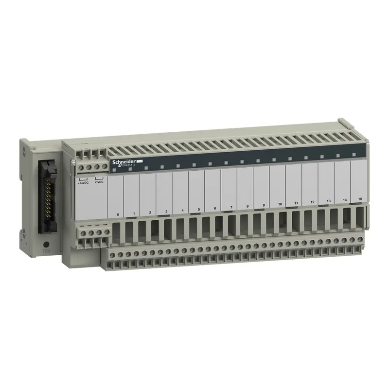 Schneider Electric ABE7S16E2F0 Square D 16-Channel Screw Terminal Input Sub Base Replacement MPN