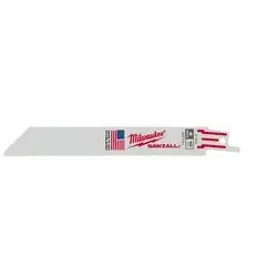Milwaukee 48-01-7184 6 in. 18 TPI Thin Kerf SAWZALL Blades