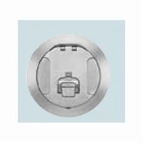 Hubbell Wiring S1R6CVRALU AL CVR RCPT 6IN Recessed Fire Rated Poke Through Covers