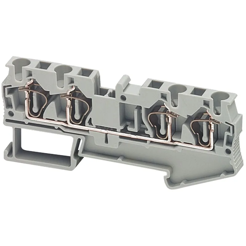 Schneider Electric NSYTRR44 Terminal Block Linergy TR Spring Type Feed Through 4 Points 4mm