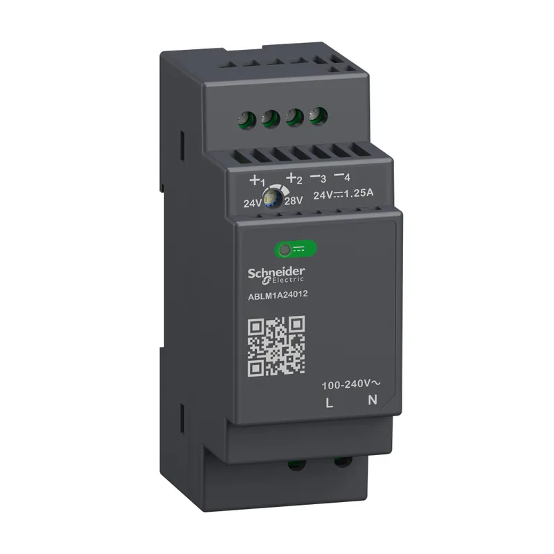 Schneider Electric ABLM1A24012 Regulated Power Supply 100 to 240V AC 24V 1.2A Modular