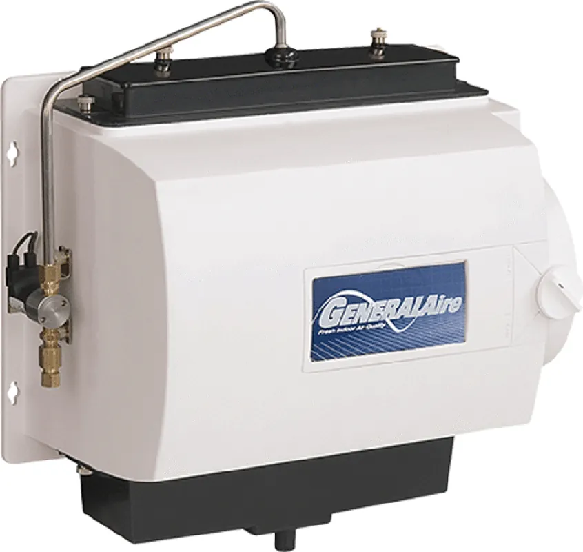General Filters 5144 Humidifier, Flow-Thru Bypass MHX3 Humidistat 1042LH Legacy
