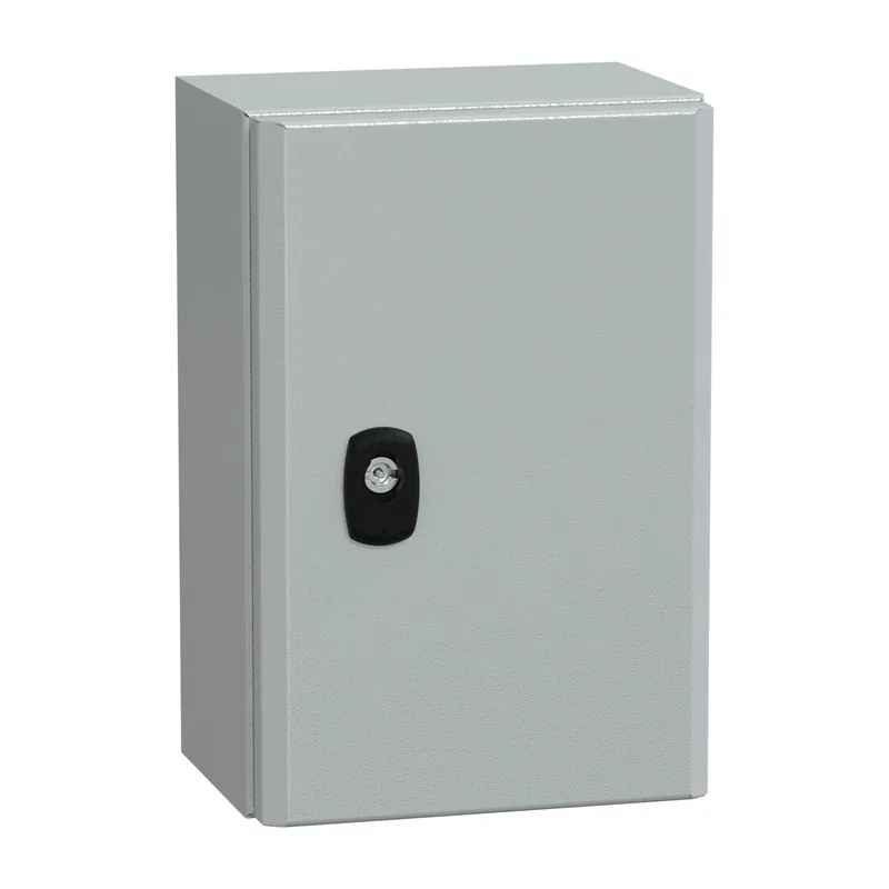 Schneider Electric NSYS3D3215 Wall Mounted Steel Enclosure Spacial S3D 300x200x150mm IP66