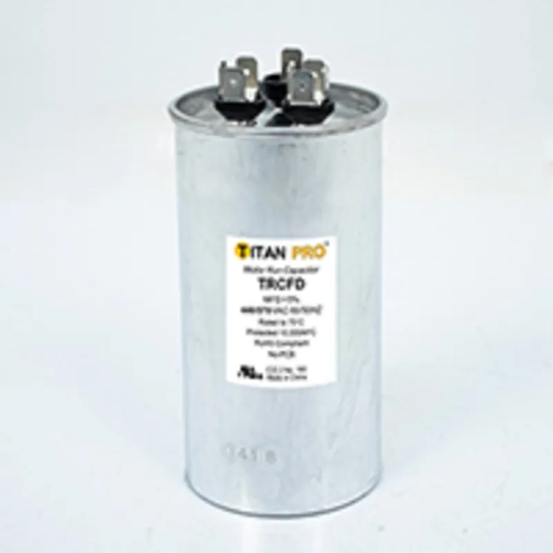 Diversitech TRCFD6075 Run Capacitor 60/7.5 MFD 440/370V Dual Round Titan Pro