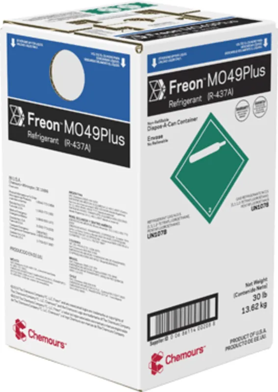 Chemours D13903899 Refrigerant R437A 30# Dispose-A-Can Isceon MO49 Plus