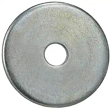L.H. Dottie FENW12112 Fender Washer 1/2 x 1-1/2 Inch Zinc Plated Steel