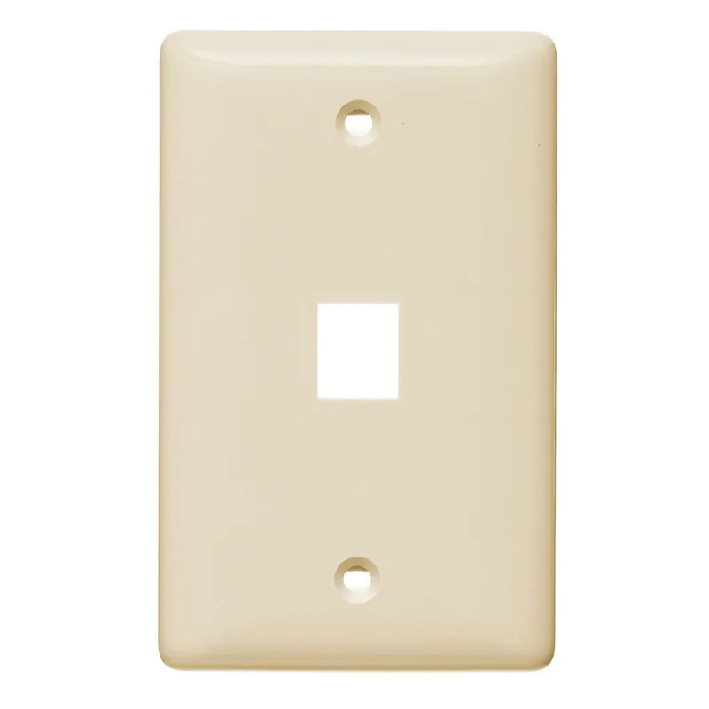 Hubbell Premise Wiring NSP11LA HPW NSP11LA PLATE, WALL, LABEL-LESS
