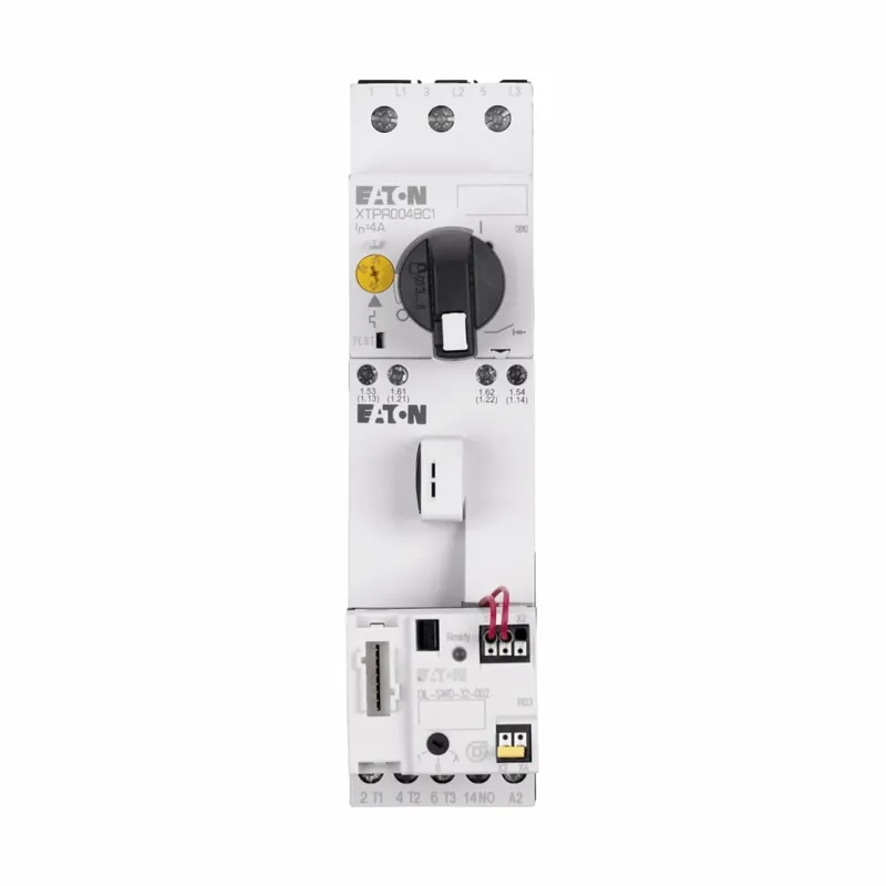 Eaton XTPR004BC1 Manual Motor Protector 4A 45 mm Frame size Class 10 trip type Rotary type