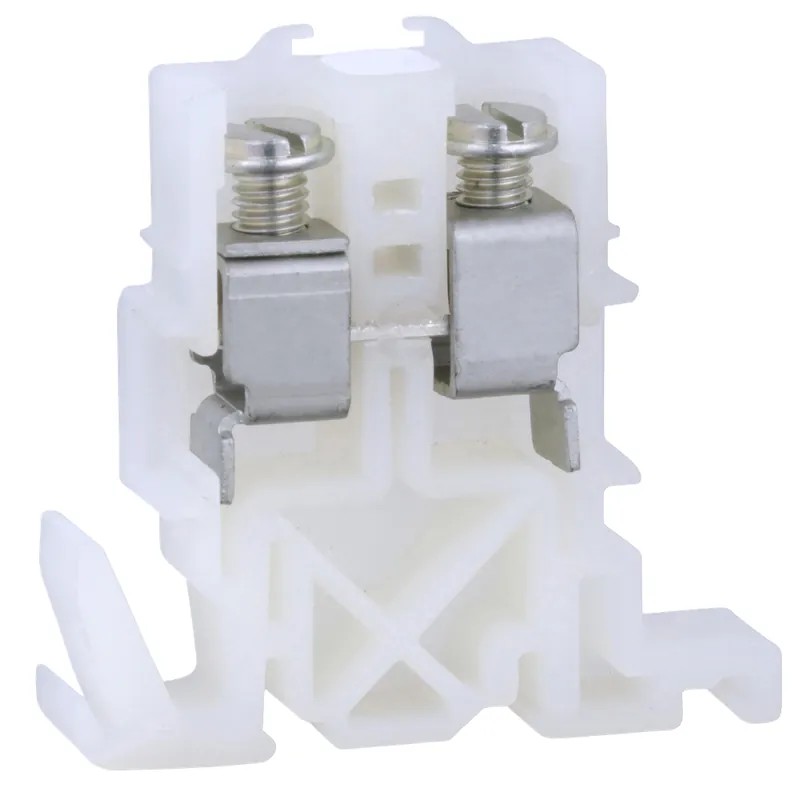 Square D 9080GC6 600 Volt 85 Amp 18 to 4 AWG 35 mm Din Rail Terminal Block