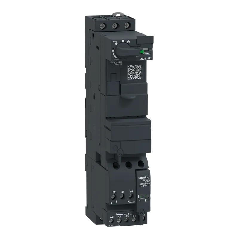 Schneider Electric LU2B32FU Square D 200 to 600 VAC 32 Amp 3-Phase Screw Terminal Full Voltage Reversing Motor Starter Power Base