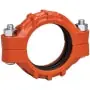 Victaulic L024077PE0 FireLock Style 77 2-1/2 in Orange Enamel Grooved Coupling