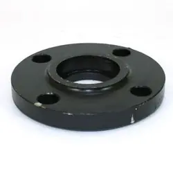 Weldbend 160-010-000 Raised Face Socket Weld Flange, 1 in, Forged Carbon Steel, 150 lb, SCH 40/STD Bore