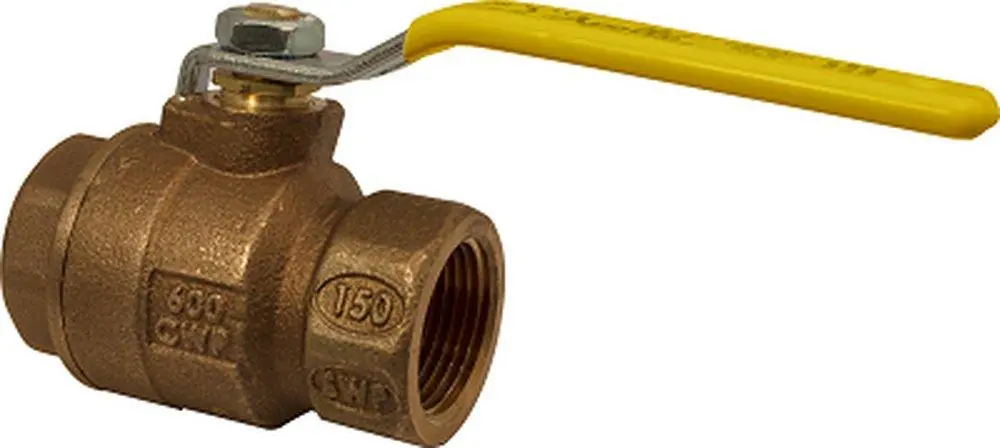 Apollo Valves 77C14801A 77C-A Series 2 In. Bronze Full Port NPT 600# Ball Valve