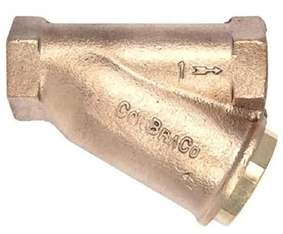 Apollo Valves 59-004-02 3/4 x 3/4 x 3/4 in. 125# 400 psi Bronze Steam Threaded Wye Strainer