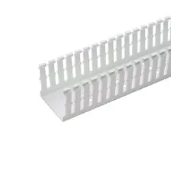 Panduit F1.5X3WH6 Narrow Slot Wiring Duct No Cover