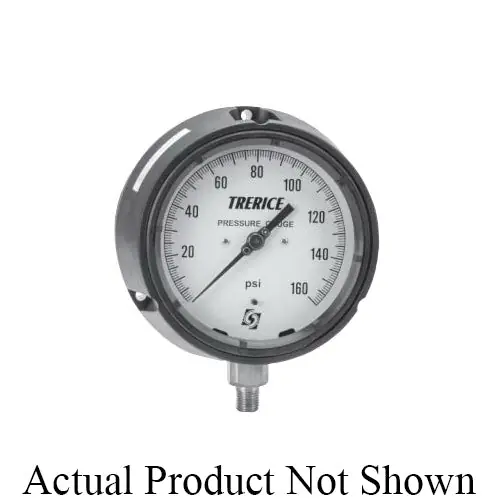 Trerice 450SS4502LA160 450 Dry Pressure Gauge 0 to 160 psi