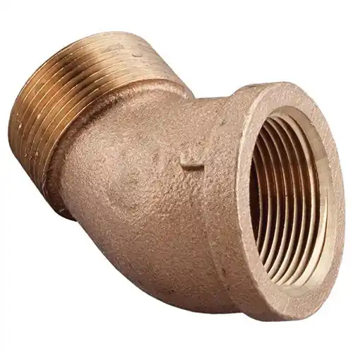 Merit Brass X103A-06 Street Elbow 45 deg 3/8 in MNPT x FNPT