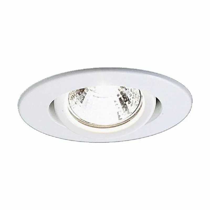 LIGHTOLIER 2025WH WHT MINI SWIVEL 3-3/4 LV ROUND ADJ LYTECASTER