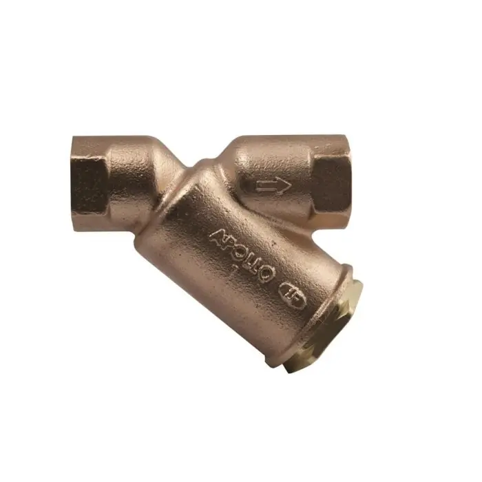Apollo Valves 59LF00602 59LF Series 1-1/4 x 1-1/4 x 1-1/4 in. Bronze Wye Strainer