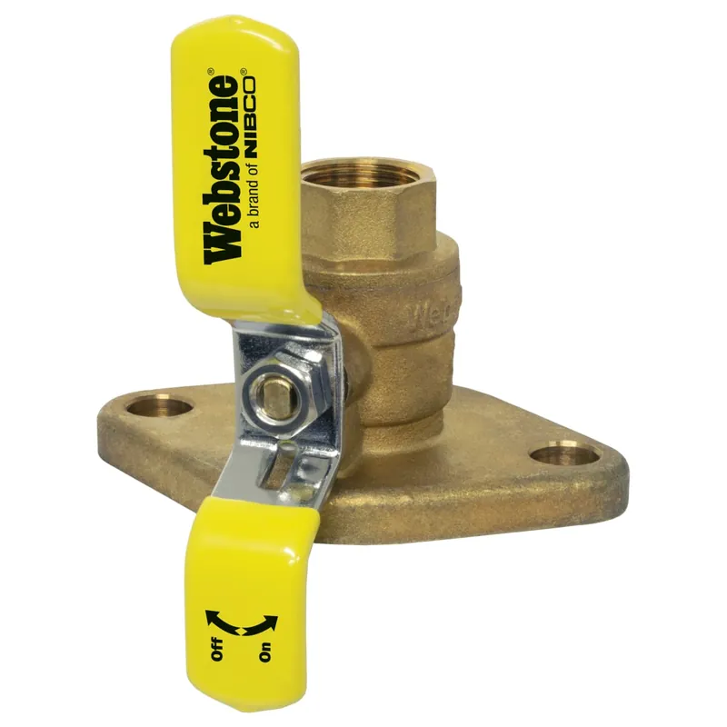 Webstone H-40403 non-potable isolator uni-flange ball valve 3/4 inch