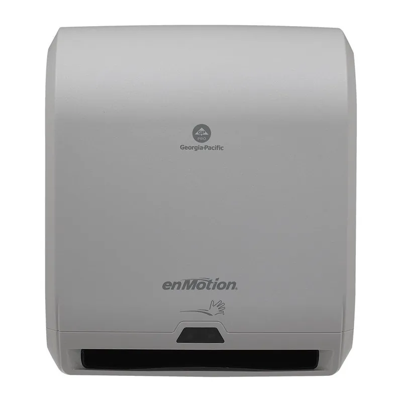 Georgia-Pacific 59460A enMotion 17-3/10 in. Automated Touchless Roll Paper Towel Dispenser in Grey