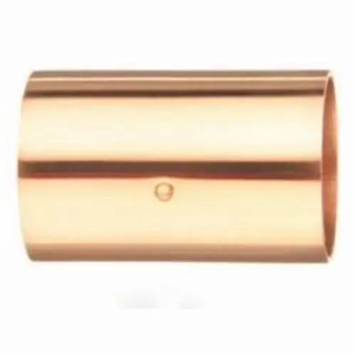 EPC 10030918 Solder Tube Coupling With Stop, 2-1/2 in Nominal, C x C End Style, Copper, Domestic
