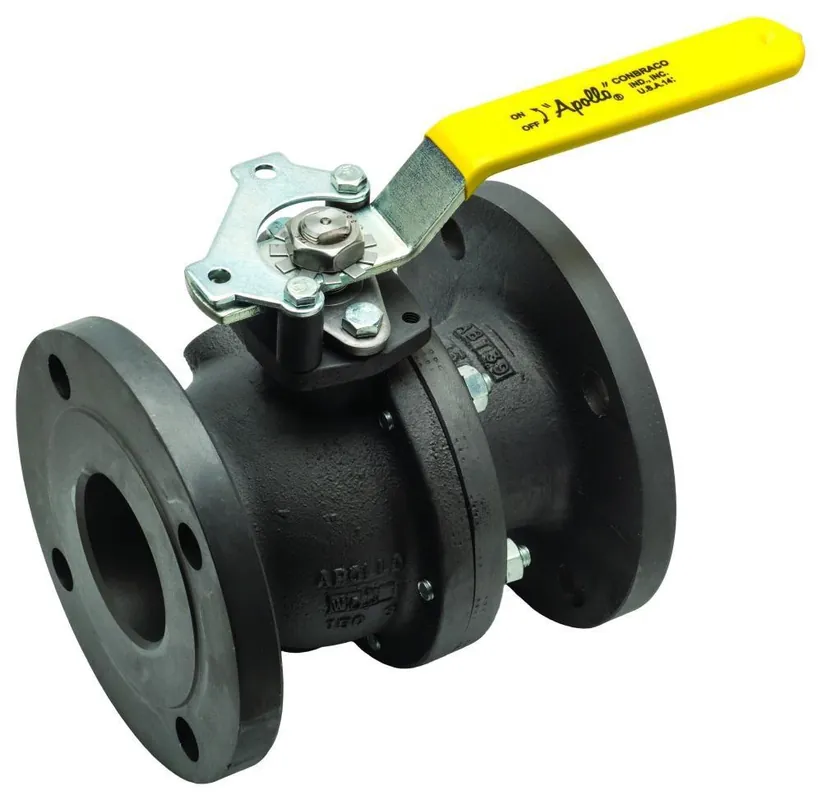 Apollo Valves 88A10A01 88A-100 Series 4 In. Carbon Steel Standard Port Flanged 150# Ball Valve
